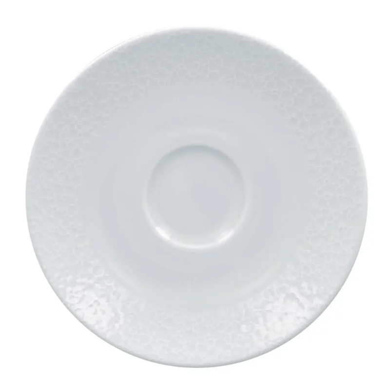 Nouvelle Collection Tasse à expresso rond blanc porcelaine Ø 12,5 cm Charm Rak