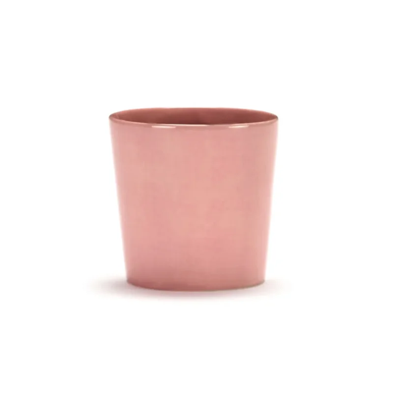 Prix Cassé Tasse à thé rond delicious pink grès émaillé 33 cl Ø 8,5 cm Feast By Ottolenghi Serax