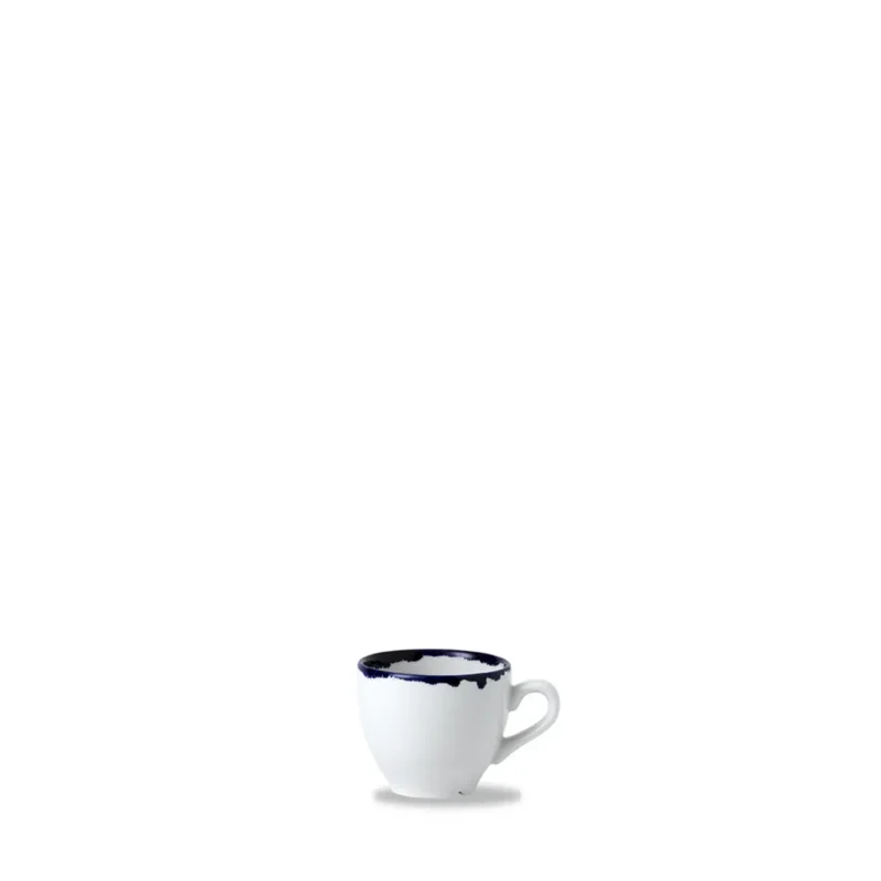 Authentique Tasse à café Ink porcelaine vitrifiée 10 cl Ø 6,5 cm Harvest Dudson