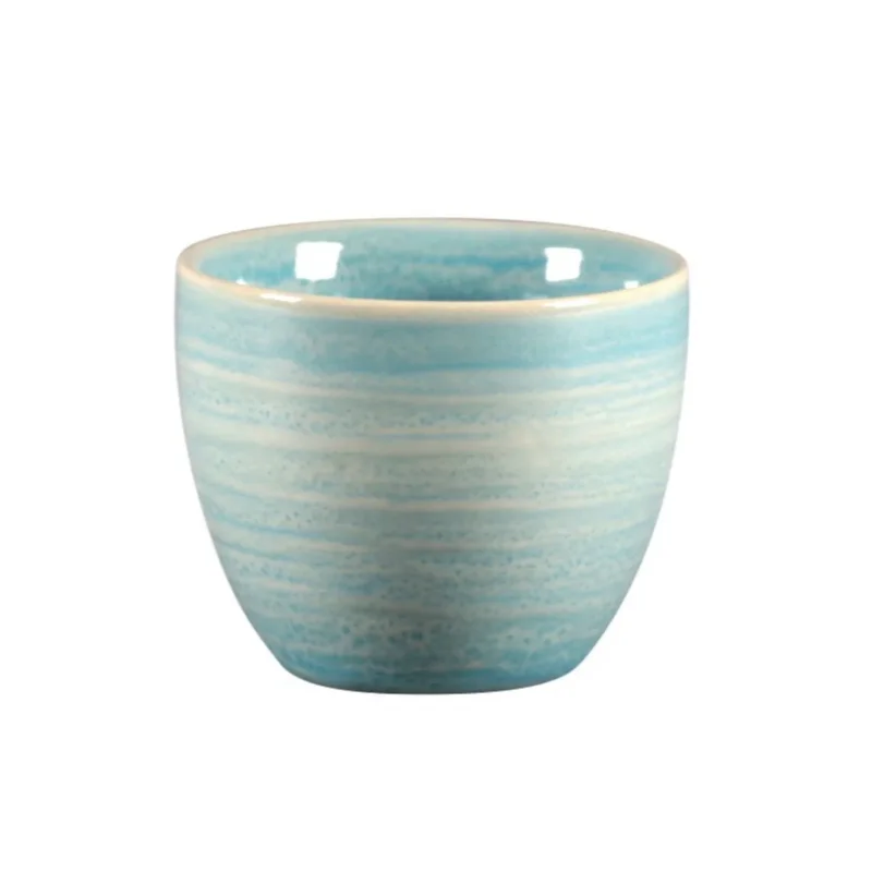 Tasse sans anse Saphire porcelaine vitrifiée 8 cl Ø 6,5 cm Rakstone Spot Rak Promotion Saisonnière