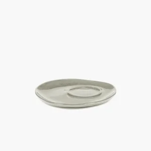 Sous tasse à café rond écru grès émaillé Ø 14,5 cm La Mère Serax Top Vente