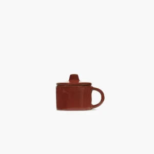 Prix Réduit Tasse à ristretto rond Venetian red grès émaillé 6 cl 7,5 cm La Mère Serax