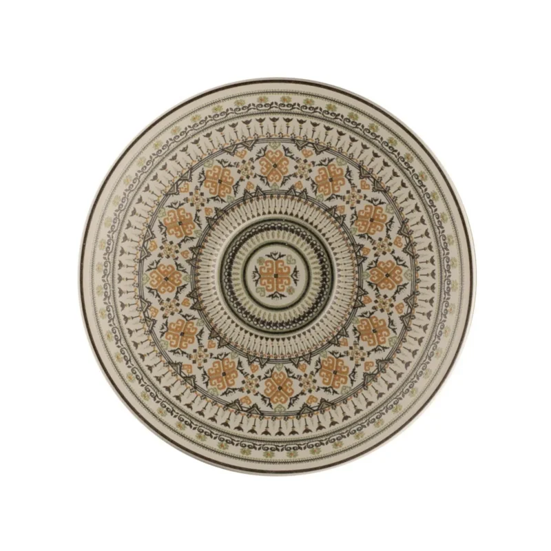 Soldes Sous tasse à espresso rond Argila Décor Genoa porcelaine Ø 12,5 cm Earth Rak