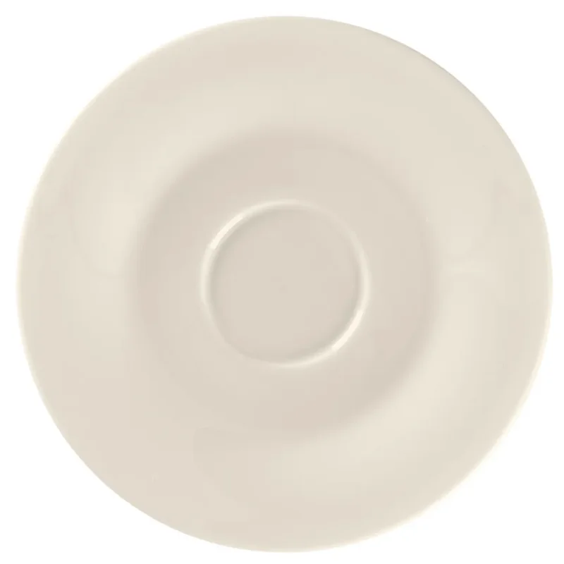 Livraison Express Soucoupe pour tasse à expresso rond blanc porcelaine bone china Ø 11,9 cm Bravura Rak