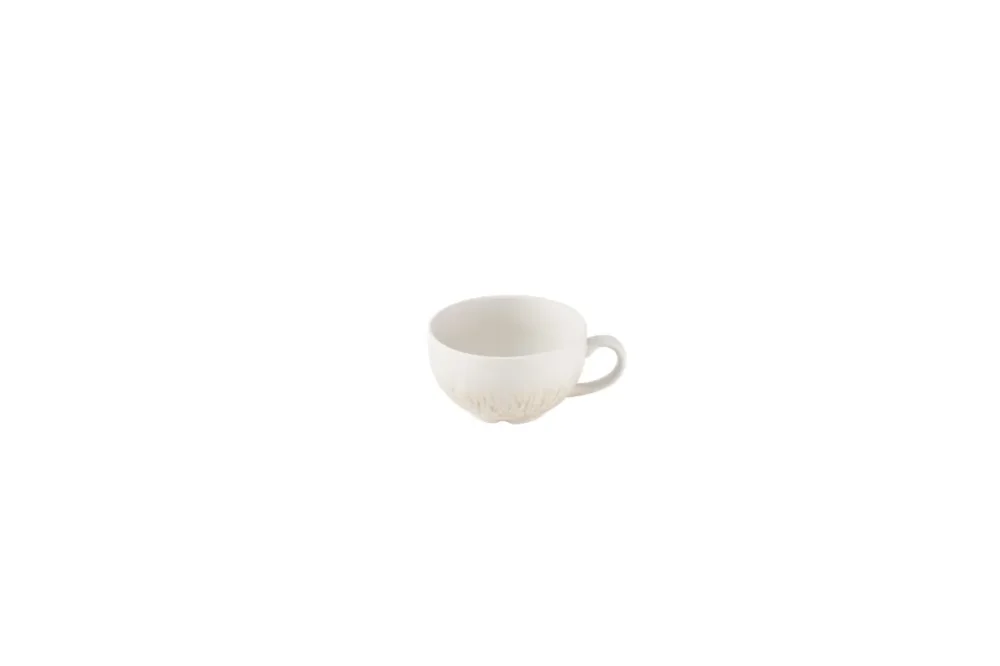 Commander Vite Tasse à cappuccino rond Natural porcelaine vitrifiée 23 cl Ø 9,5 cm Inked Lume Churchill