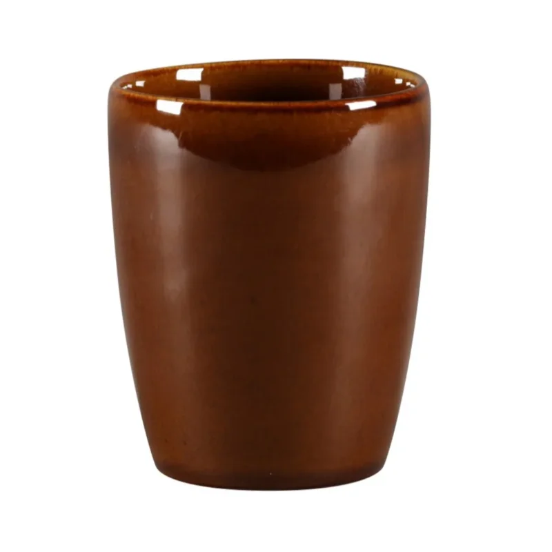 Gobelet à café cuivre porcelaine vitrifiée 20 cl Ø 7 cm Rakstone Ease Rak Remise