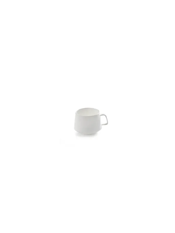 Prix Réduit Tasse à espresso rond blanc porcelaine bone china Ø 6 cm Nido Serax
