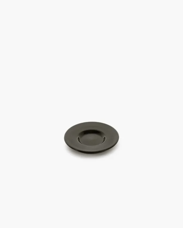 Livraison Express Sous tasse à expresso rond Slate porcelaine Ø 11 cm Dune Serax