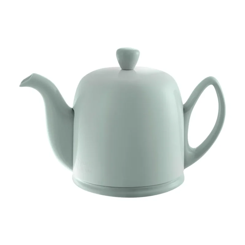 Théière avec couvercle vert porcelaine 70 cl Salam Degrenne Soldes