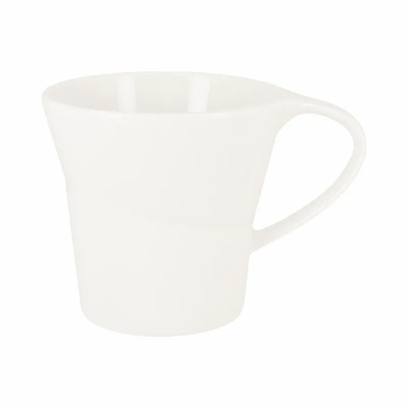 Tasse à déjeuner rond ivoire porcelaine vitrifiée 29 cl Ø 9,3 cm Giro Rak Offre Du Jour