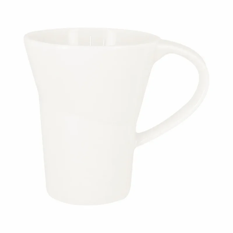 Dernier Modèle Tasse à thé rond ivoire porcelaine vitrifiée 20 cl Ø 8 cm Giro Rak