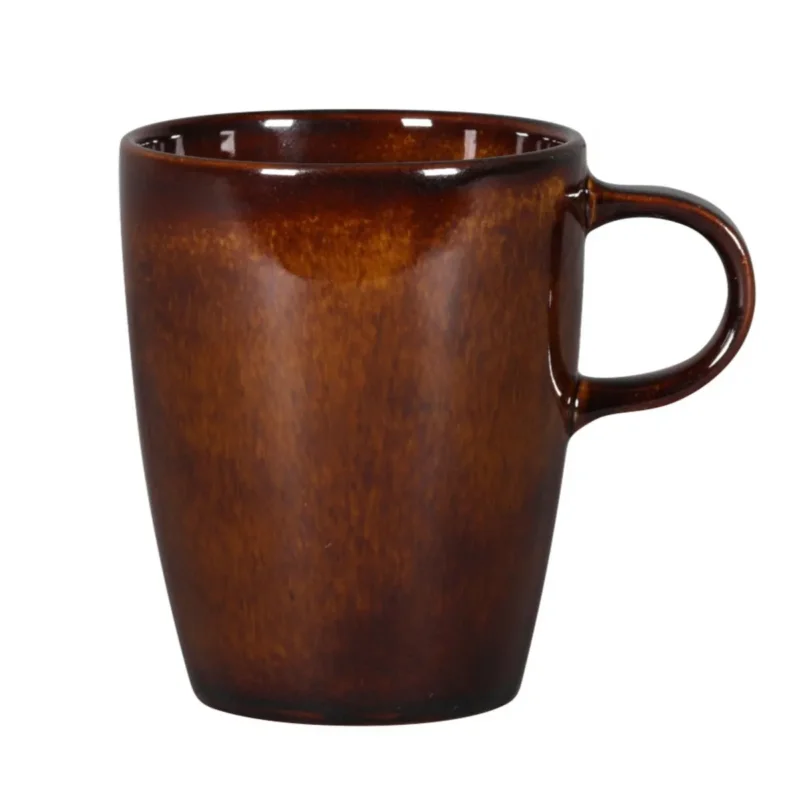 Quantité Limitée Tasse à thé cuivre porcelaine vitrifiée 23 cl Ø 7,3 cm Rakstone Ease Rak