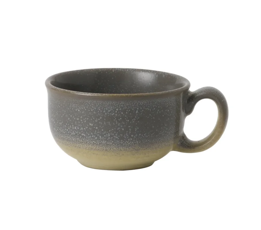 Affaire À Saisir Tasse à thé gris porcelaine 23 cl Ø 9,7 cm Evo Granite Dudson