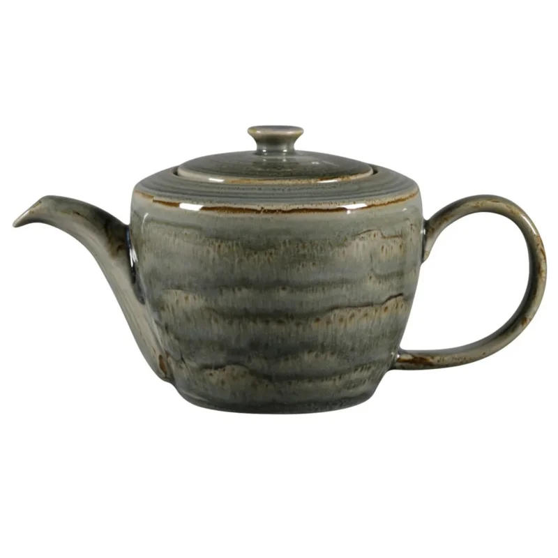 Paiement Sécurisé Théière avec couvercle Peridot porcelaine vitrifiée 40 cl Ø 11,2 cm Rakstone Spot Rak