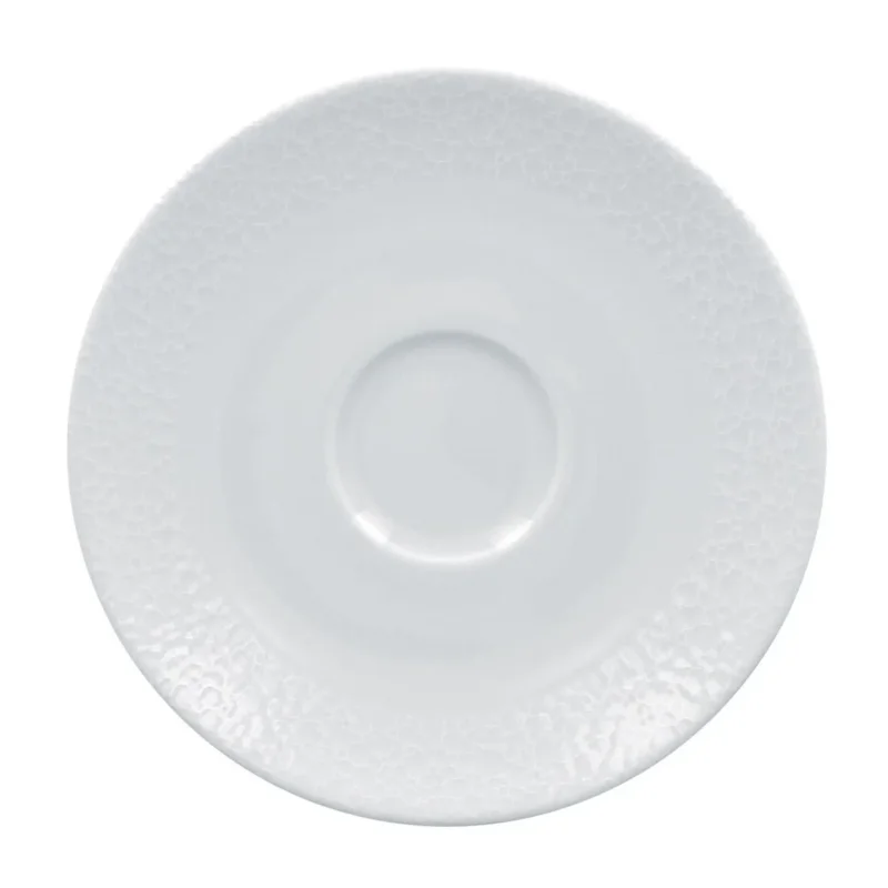 Acheter En Ligne Sous tasse à bouillon rond blanc porcelaine Ø 17 cm Charm Rak
