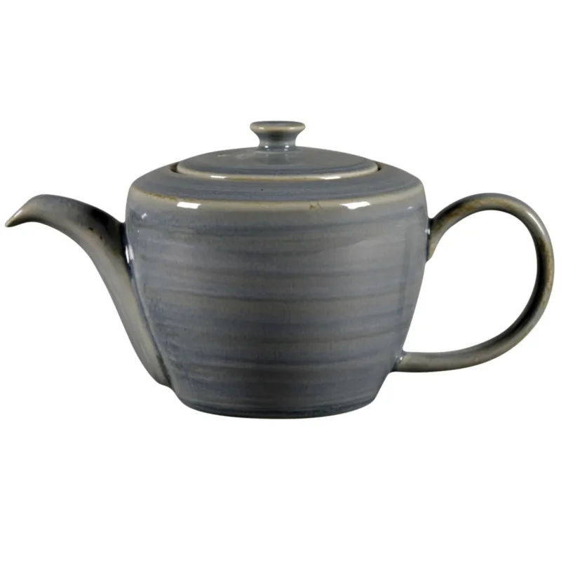 Théière avec couvercle Jade porcelaine vitrifiée 40 cl Ø 11,2 cm Rakstone Spot Rak Solde
