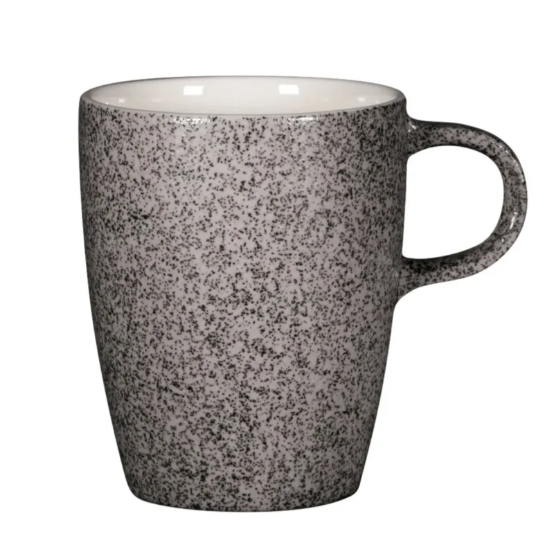Tasse à thé gris porcelaine vitrifiée 23 cl Ø 7,3 cm Rakstone Ease Rak Offre Limitée