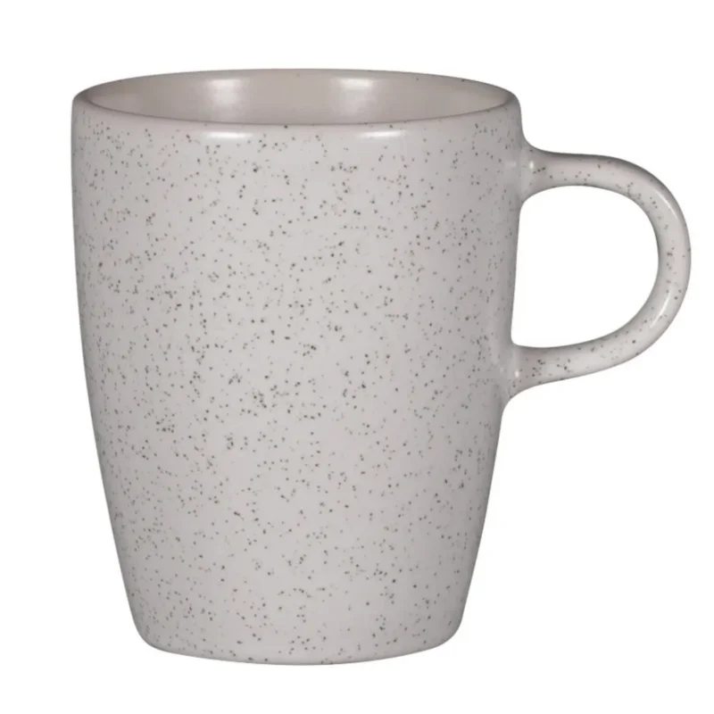 Tasse à thé gris porcelaine vitrifiée 20 cl Ø 7 cm Rakstone Ease Rak Prix Promo