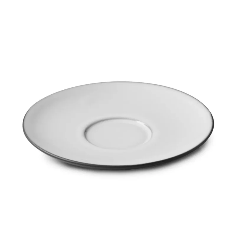 Must-Have Sous-tasse à thé rond blanc cumulus porcelaine culinaire Ø 16 cm Equinoxe Revol