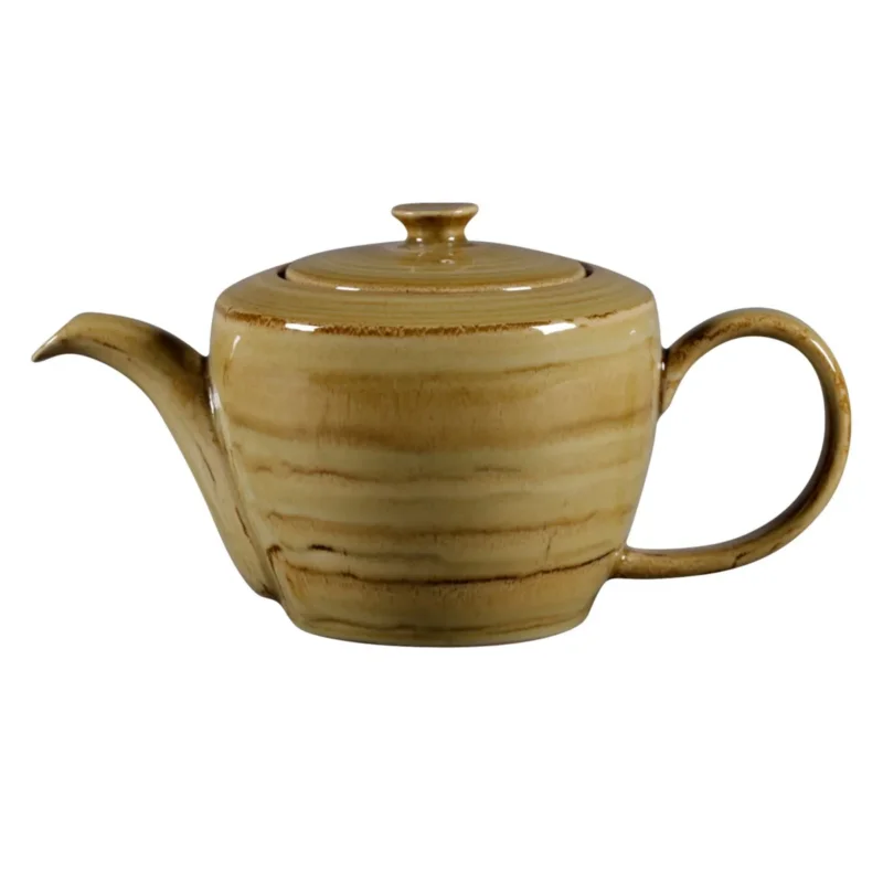 Offre Exclusive Théière avec couvercle Garnet porcelaine vitrifiée 40 cl Ø 11,2 cm Rakstone Spot Rak