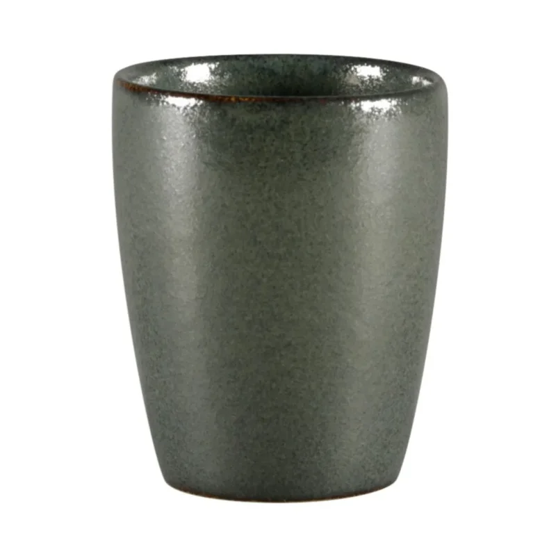 Gobelet à thé noir porcelaine vitrifiée 23 cl Ø 7,3 cm Rakstone Ease Rak Meilleur Choix
