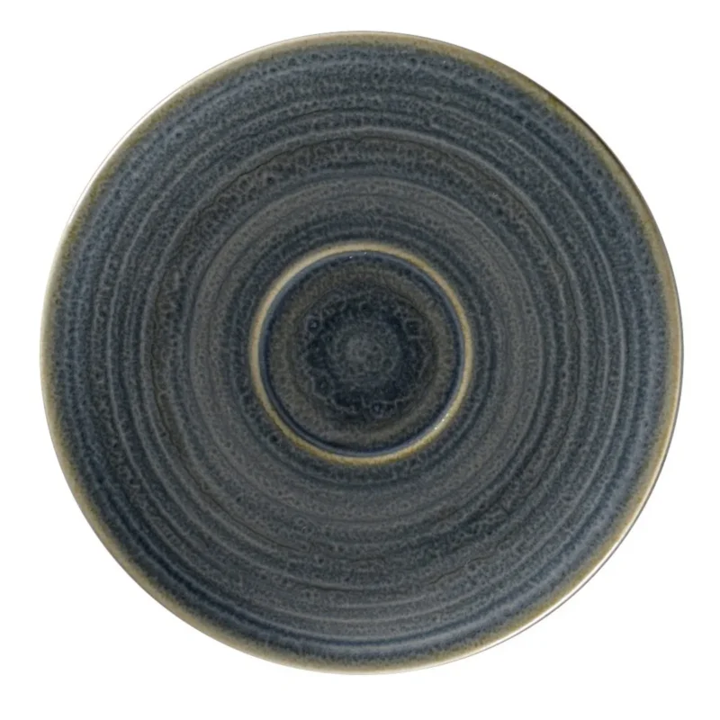 Commande En Gros Sous tasse à thé déjeuner rond Jade porcelaine vitrifiée Ø 17 cm Rakstone Spot Rak