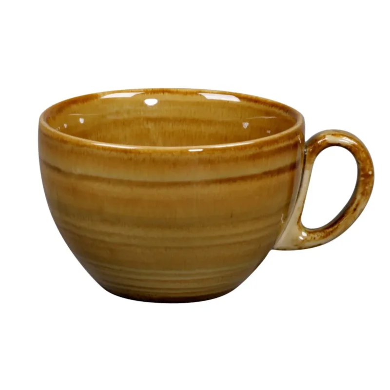 Soldes Tasse à déjeuner Garnet porcelaine vitrifiée 28 cl Ø 10,5 cm Rakstone Spot Rak