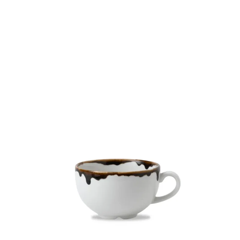 Tasse à thé blanc porcelaine vitrifiée 22,7 cl Ø 9,5 cm Harvest Dudson Produit De Marque