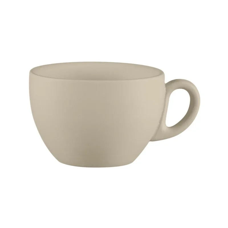 Solde Tasse à thé rond Argila Décor Epura porcelaine 23 cl Ø 9 cm Earth Rak