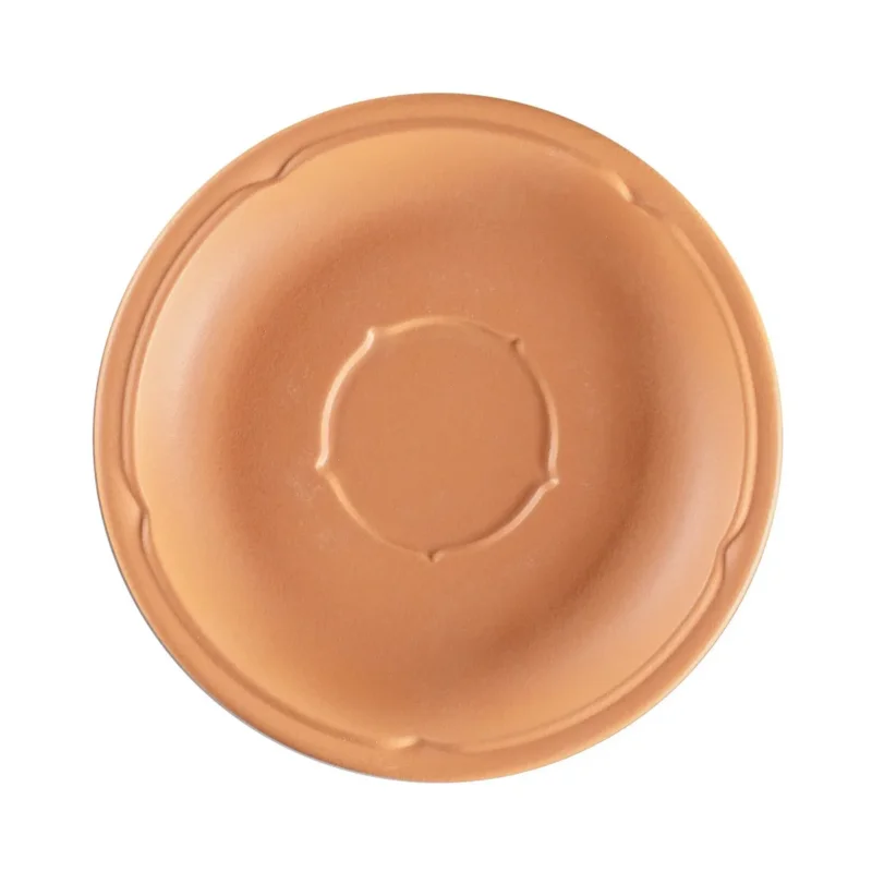 Sous tasse à café/thé rond Tero Décor Prima porcelaine Ø 15 cm Earth Rak Soldes