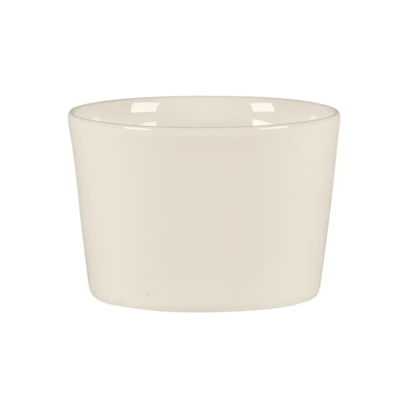 Prix Bas Tasse sans anse rond blanc porcelaine bone china 19,6 cl Ø 8,4 cm Fedra Rak