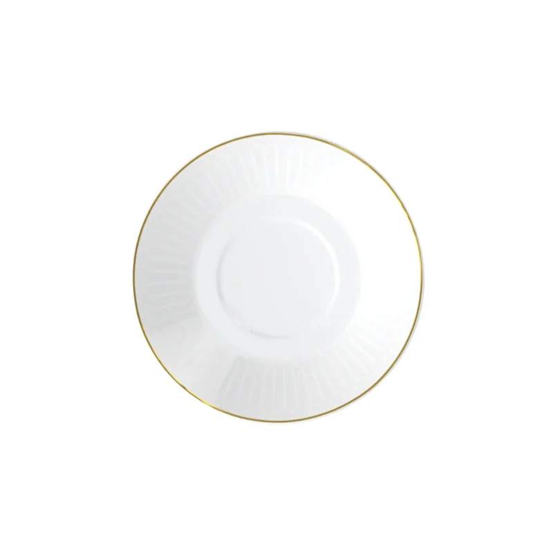 Sous tasse blanc porcelaine bone china Ø 15,5 cm Chateau Septfontaines Villeroy & Boch Vente Flash