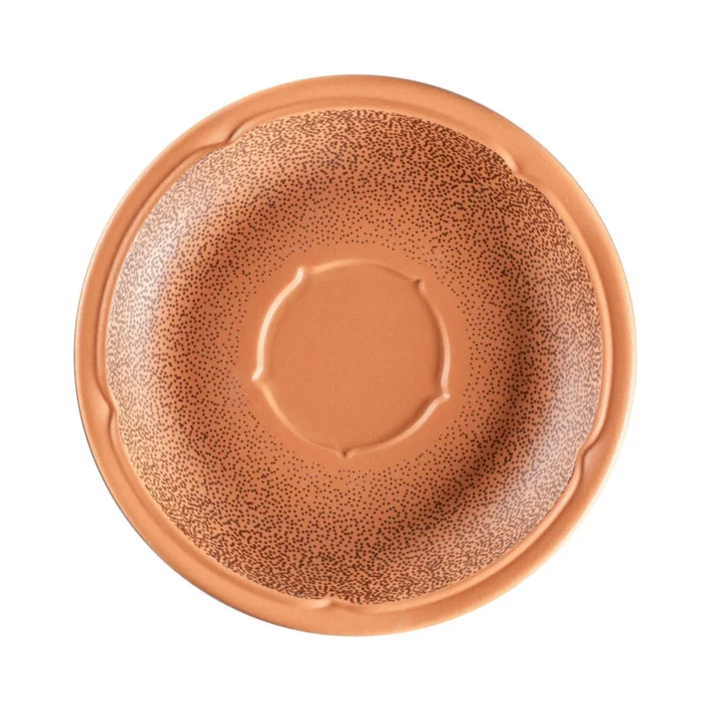 Sous tasse à café/thé rond Tero Décor Denia porcelaine Ø 15 cm Earth Rak Réduction