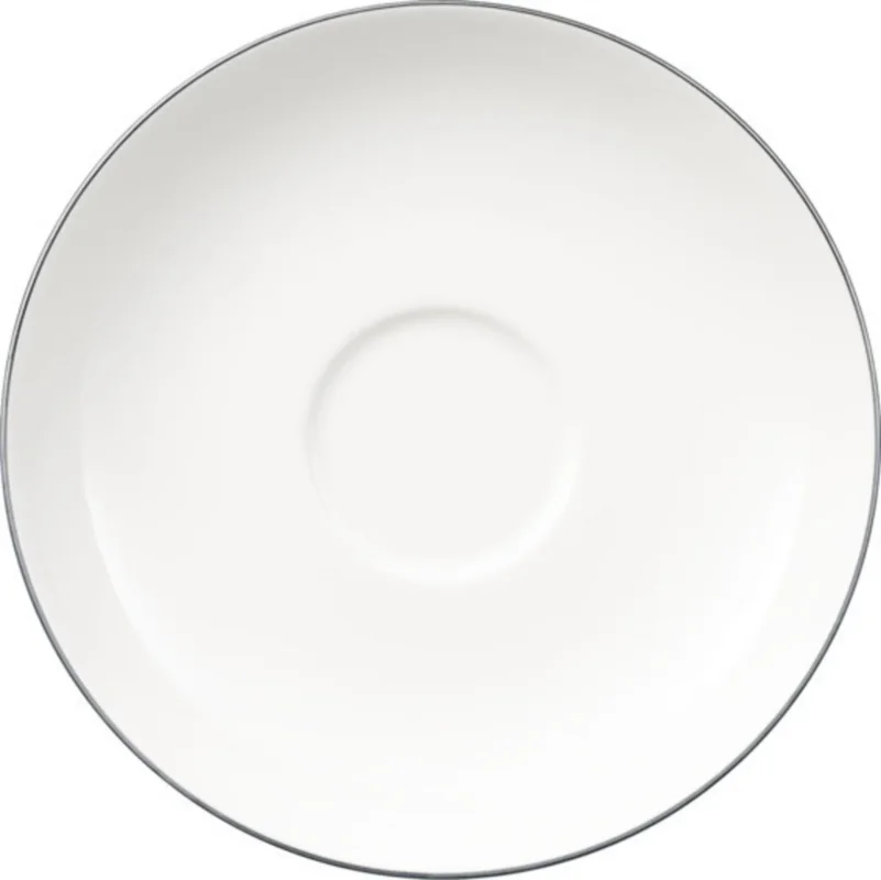 Must-Have Sous tasse thé rond blanc porcelaine Ø 15 cm Anmut Villeroy & Boch