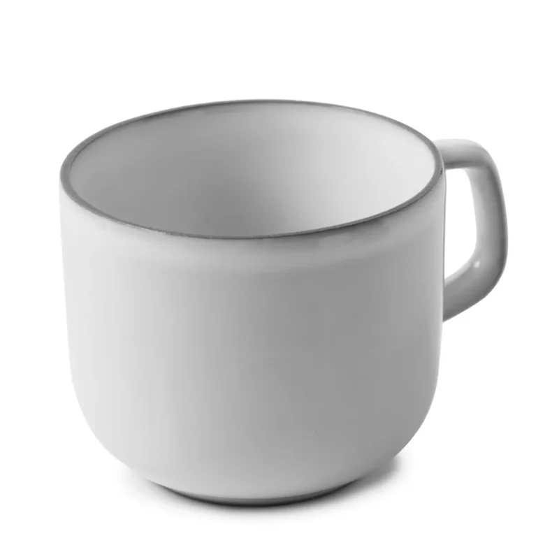 Expédition Rapide Tasse à thé rond blanc cumulus porcelaine culinaire 20 cl Ø 8,5 cm Equinoxe Revol