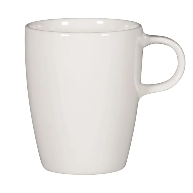 Haute Qualité Tasse à thé blanc porcelaine vitrifiée 23 cl Ø 7,3 cm Rakstone Ease Rak