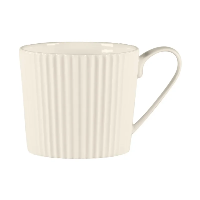 Haute Qualité Mug rond blanc porcelaine bone china 43,5 cl Ø 9,6 cm Spectra Rak