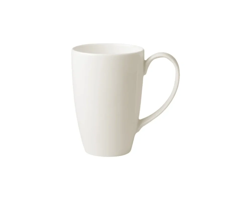 Achat Immédiat Mug rond ivoire porcelaine vitrifiée 45 cl Ø 9,2 cm Banquet Rak