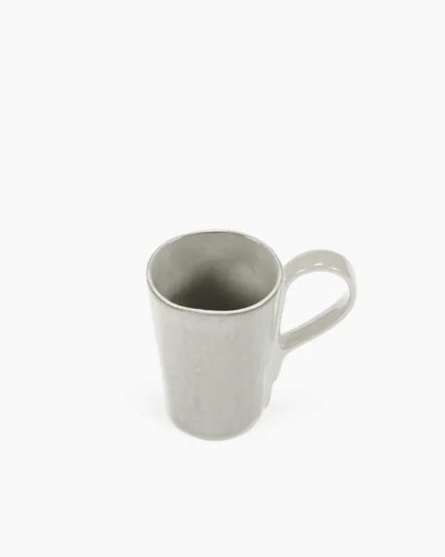 Mug rond écru grès émaillé 12 cm La Mère Serax Prix Bas