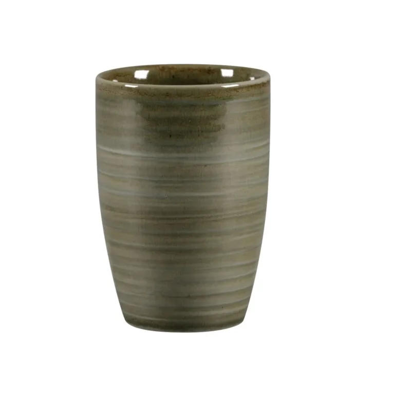 Prix Bas Mug Peridot porcelaine vitrifiée 30 cl Ø 7,5 cm Rakstone Spot Rak
