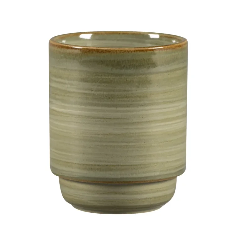 Mug empilable Emerald porcelaine vitrifiée 30 cl Ø 8 cm Rakstone Spot Rak Offre Du Jour