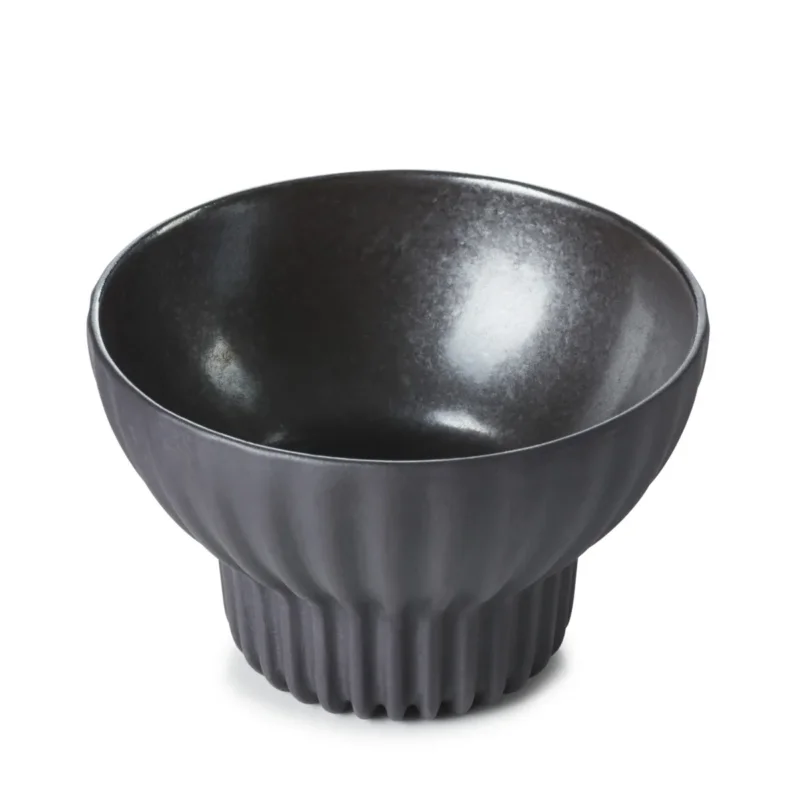 Remise Bol à thé conique noir porcelaine culinaire 14 cl Ø 9,2 cm Pekoe Revol