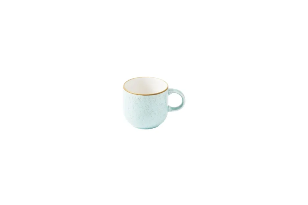 Mug rond duck egg porcelaine vitrifiée 23 cl 8 cm Ø 8 cm Stonecast Churchill Dernière Chance