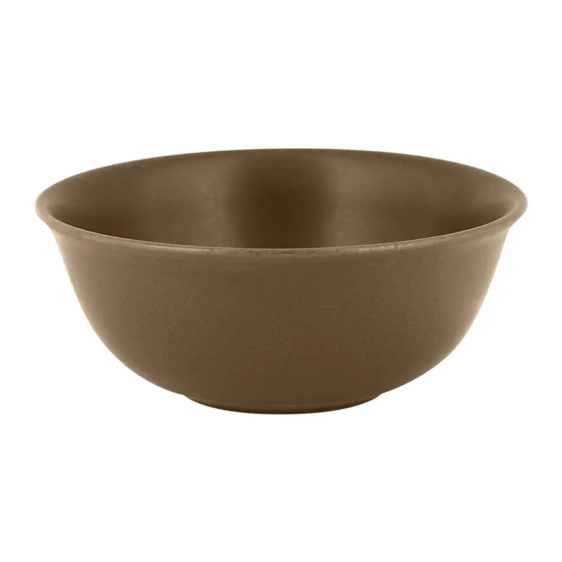 Livraison Express Bol à riz rond marron porcelaine vitrifiée Ø 16 cm Genesis Rak