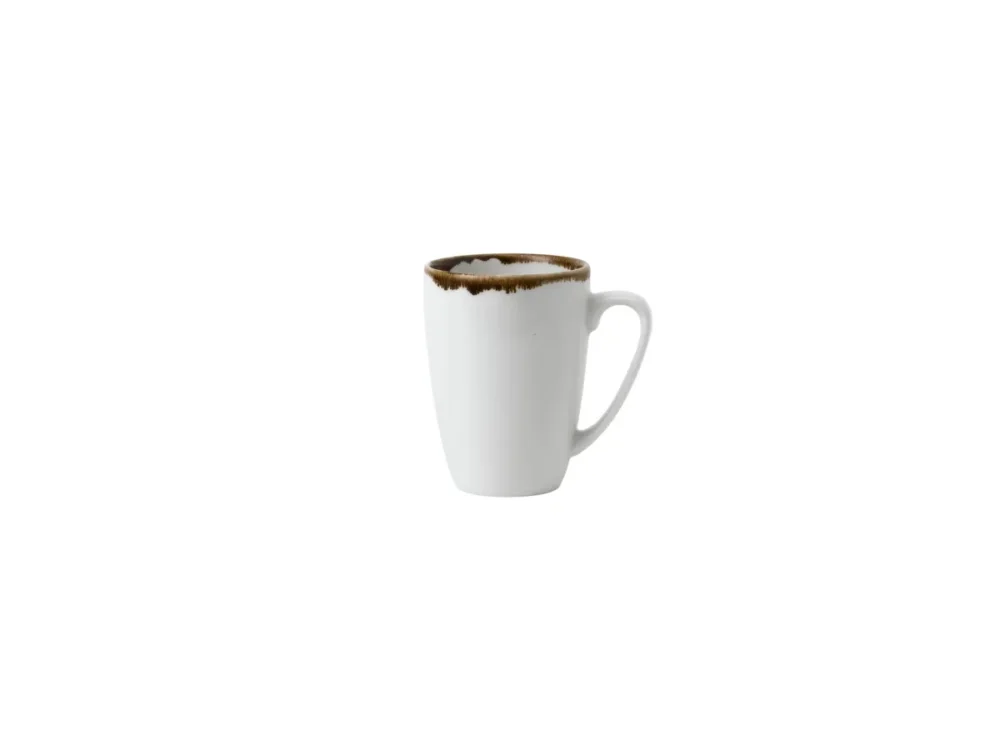 Mug blanc porcelaine vitrifiée 34 cl Ø 8 cm Harvest Dudson Meilleur Prix