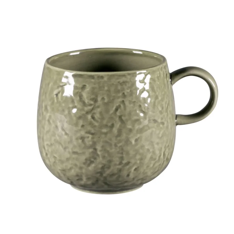 Populaire Mug rond steel porcelaine vitrifiée 33 cl Ø 9 cm Krush Rak