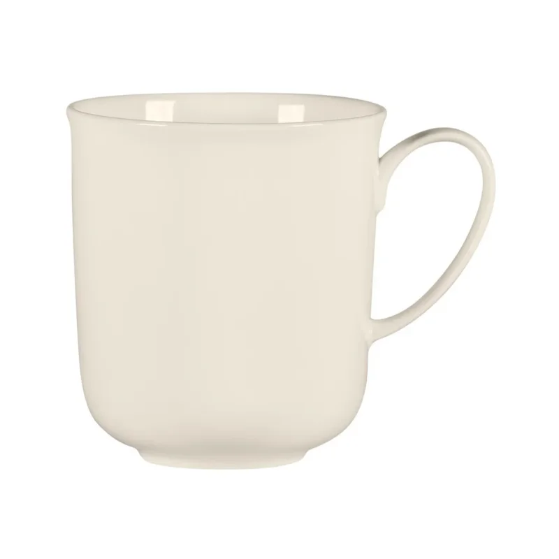 Commander Vite Mug rond blanc porcelaine bone china 37,1 cl Ø 8,6 cm Bravura Rak