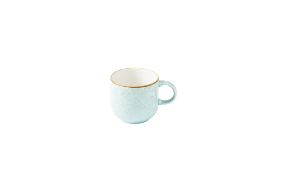 Promotion Saisonnière Mug rond duck egg porcelaine vitrifiée 28 cl 8,5 cm Ø 8,5 cm Stonecast Churchill