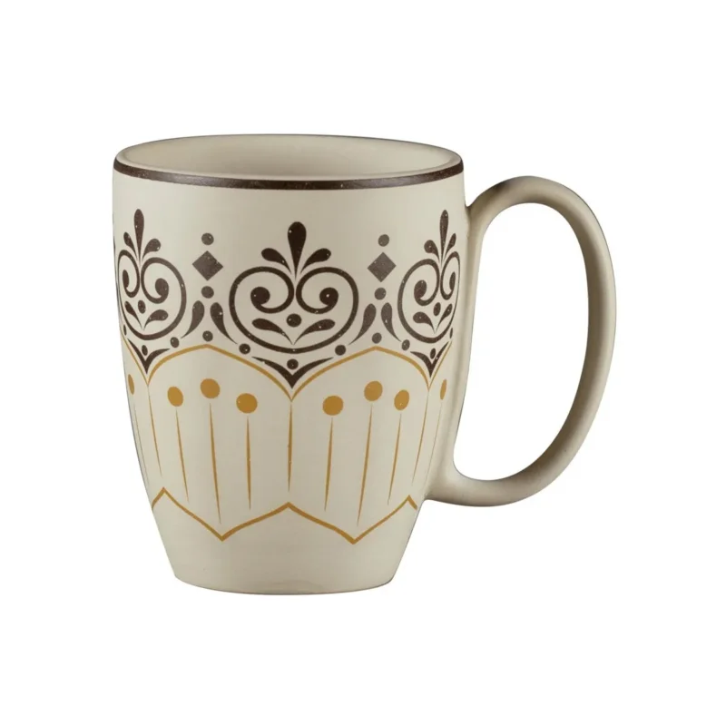 Mug rond Argila Décor Cartagena porcelaine 30 cl Ø 8 cm Earth Rak Jusqu’à Épuisement Des Stocks