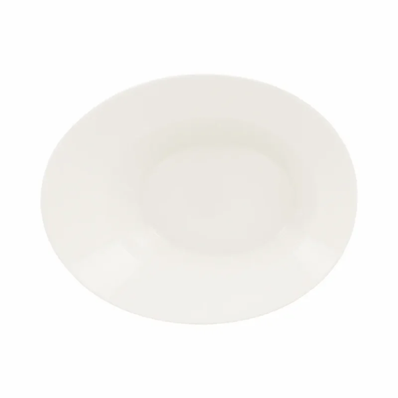 Bol rond ivoire porcelaine vitrifiée 22,9 cm Giro Rak Certifié